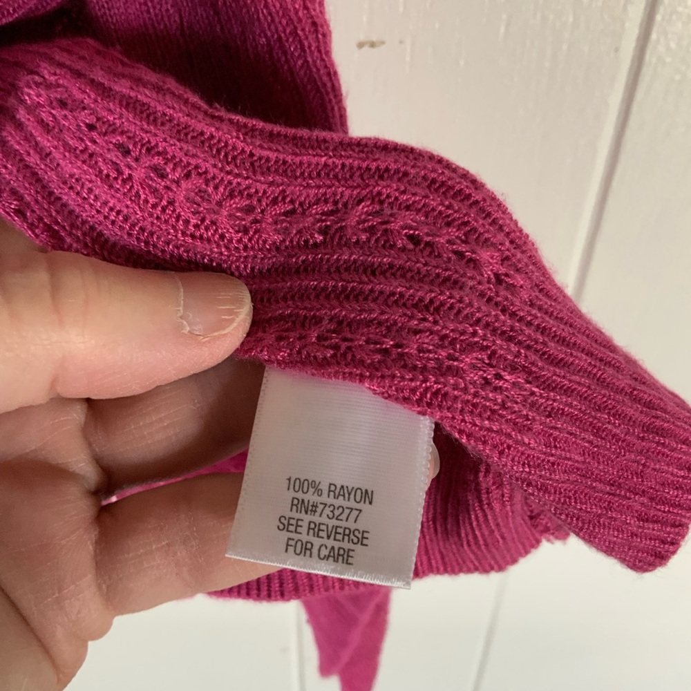 Pink Sweater Vest - Picture 2 of 3